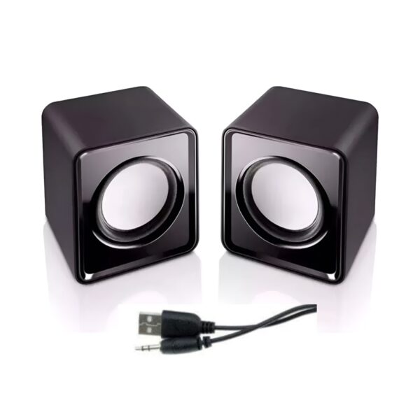 Parlantes Kelyx ML-835 Mini Para Pc Notebook Netbook Audio Usb Mini Plug 3.5 Mm