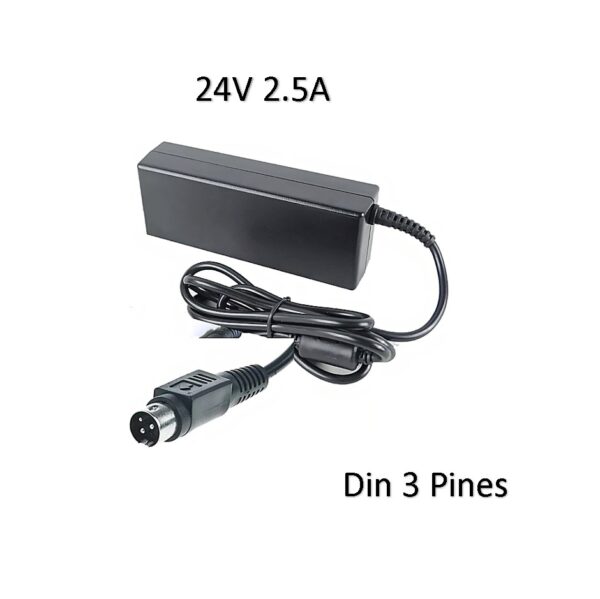 Fuente De Alimentacion Transformador Impresora Comandera Original 24V 2.5A Din 3 Pines