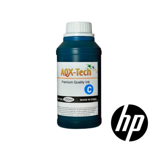 Tinta Alternativa Hp Cyan Pigmentada 250 ml Aqx