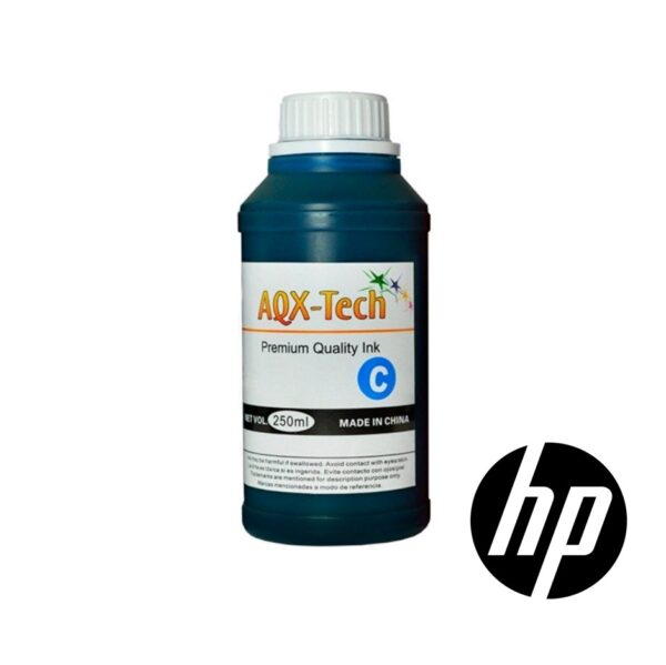 Tinta Alternativa Hp Cyan Pigmentada 250 ml Aqx