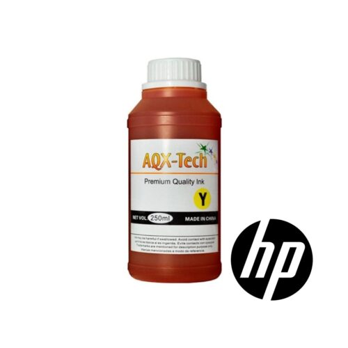 Tinta Alternativa Hp Amarillo Pigmentada 250 ml Aqx