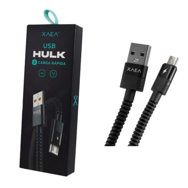 Cable Cargador Usb A Tipo C 4,4 A Reforzado Hulk Carga Rápida Xaea Mod2079