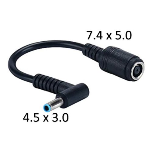 Adaptador Cargador HP 7.4x5.0 mm a 4.5x3.0 mm