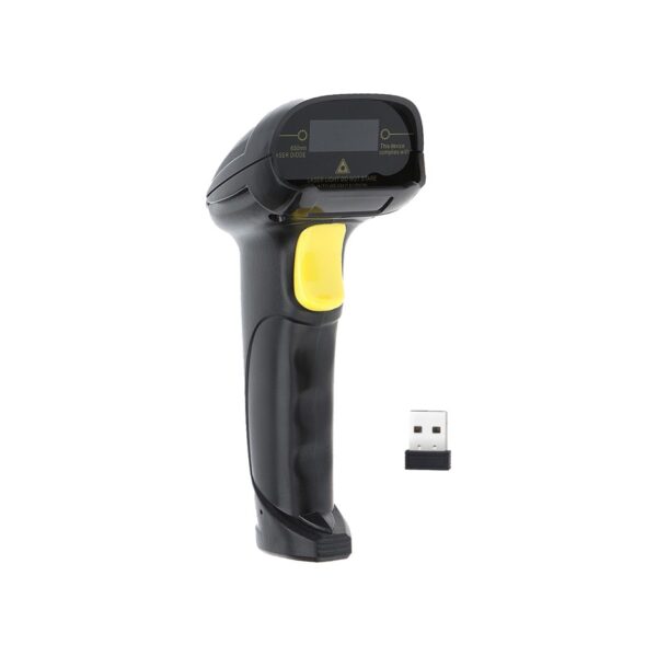 Lector de Codigo de Barras Nictom Inalambrico LCB6200W 1D y 2D USB QR Sin Pie