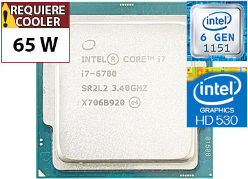 Procesador Intel Skylake I7-6700 3.4ghz 4 Nucleos 8 Hilos 65w 1151 - Outlet - Usado - Oem - Trae Video Sin Caja Ni Cooler Ventilador