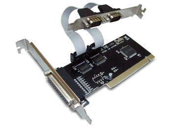 Placa Pci A Serie Db9 + 1 Paralelo  Db25