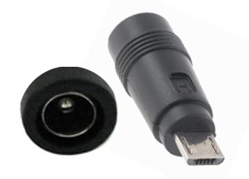Adaptador Cargador 5.5x2.5mm A Micro Usb