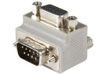 Adaptador Db9 M A Db9 H Tipo L 90 Grados Serie