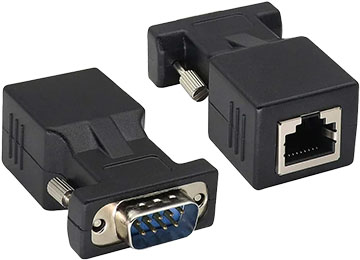 Adaptador Db9 M A Rj45 H Xu. Unidad Serie