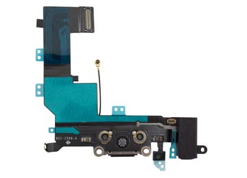 Flexible Carga Iphone 5c Negro