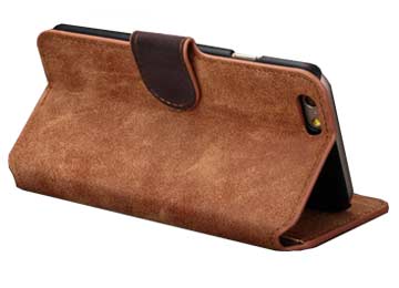 Funda Celular Iphone 6s Plus Retro 5.5 Pulgadas Marron