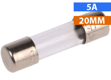 Fusible De Vidrio De 20mm 5a Estabilizador Ups