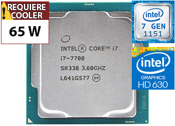 Procesador Intel Kabylake I7-7700 4.2ghz 4 Nucleos 8 Hilos 8mb Septima Generacion 1151 - Outlet - Usado - Oem - Sin Caja Ni Cooler Ventilador