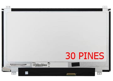 Pantalla 11.6 Led Slim 30 Pines Edp 1366x768 Display Arriba Y Abajo Conector A La Derecha