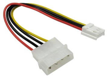 Cable De Fuente Adaptador Molex M A 4 Pines Disquetera Floppy