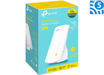 Repetidor Amplificador Tp-Link Re200 Ac750 Dual Band 2.4ghz 300mbps 5ghz 433mbps