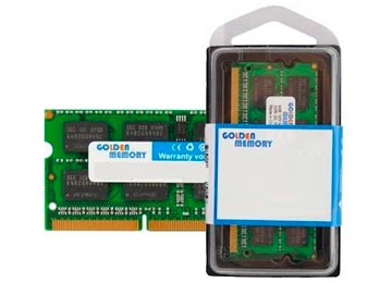 Memoria Sodimm Ddr3-L 4gb 1600mhz 1.35v Low Power Notebook Golden - Revisar Compatibilidad Con Su Notebook