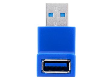 Adaptador Usb M A Usb H 3.0 Tipo L 90 Grados