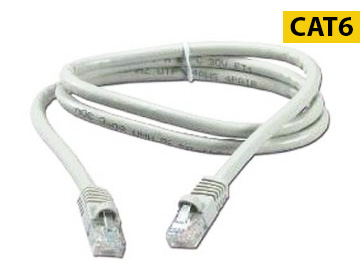 Cable De Red 2 Mts Cat6 Kolke Gris