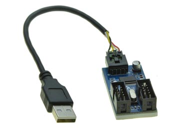Placa Usb 2.0 M A 2 Usb 2.0 9 Pines Internos