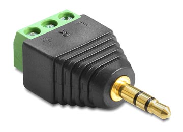 Plug De Audio 3.5 M Stereo Bornera 3 Contactos