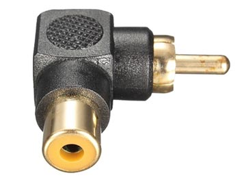 Adaptador Rca M A Rca H Tipo L 90 Grados