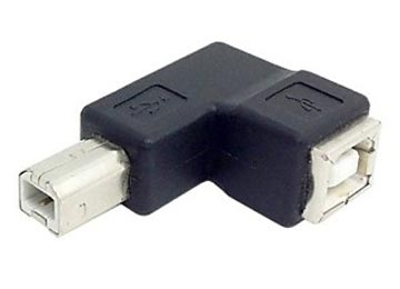 Adaptador Usb Tipo B M A Usb Tipo B H Tipo L 90 Grados Impresora