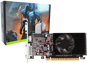 Placa De Video Jingsha Geforce Gt210 1gb Ddr3 1xhdmi 1xvga 1xdvi-i Incluye Chapas Low Profile - No Requiere Alimentacion - Solo Para Mothers Pre Uefi O Uefi Compatibles Con Csm