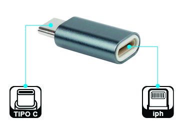Adaptador Usb Tipo C M A Apple Lightning H Alternativo