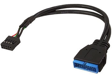 Cable Usb 3.0 Interno 19 Pines M A Usb 2.0 9 Pines H 15cm
