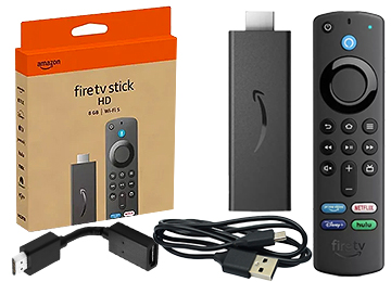 Reproductor Multimedia Amazon Fire Stick Hdmi Micro Usb Control Remoto Con Alexa - Compatible Con Netflix Prime Disney Hbo Youtube - Va Directo Al Usb Del Tele - No Incluye Pilas 2xaaa