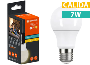 Lampara Led Osram Classic Ledvance E27 7w 500 Lumenes Luz Calida Equivalencia 44w 220v