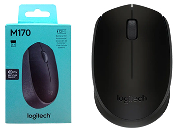 Mouse Logitech M170 Inalambrico Negro