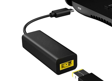 Adaptador Cargador Lenovo Square A Usb Tipo C - 65w Triple Voltaje Alternativo