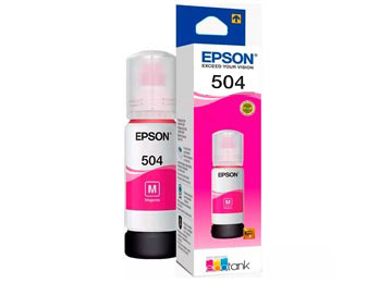 Tinta Epson T504320 504 Magenta 70ml L4150 L4160 L6161 L6171 L6191 Original