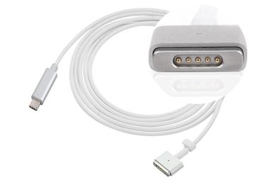 Cable Cargador Usb Tipo C A Magsafe 2 1.8m Alternativo