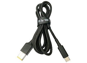 Cable Cargador Usb Tipo C A Square Para Lenovo G400 G500 G505 G405 Thinkpad X1 Carbon Yoga 13 Alternativo