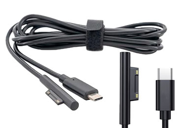 Cable Cargador Usb Tipo C A Microsoft Surface Pro 3 Pro 4 Pro 5 Pro 6 Alternativo