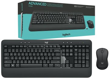 Kit Teclado + Mouse Logitech Mk540 Negro Inalambrico Espanol