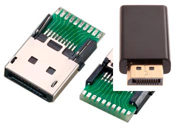 Conector Displayport 20 Pines Para Soldar