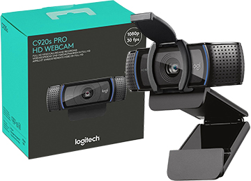 Webcam Logitech C920s 1080p Fhd 30fps Autofoco Vision 78 Grados Audio Estereo Dual Microfono