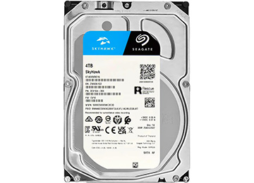 Disco Rigido 4tb 3.5 Sata 3 Seagate Skyhawk Para Dvr Vigilancia Desktop Escritorio
