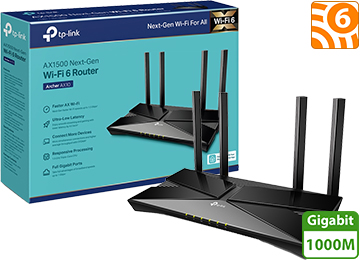 Router Wifi Tp-Link Archer Ax10 Ax1500 Dual Band Wifi 6 1 Wan 4 Lan  2.4ghz 300mbps 5ghz 1200mbps Gigabit