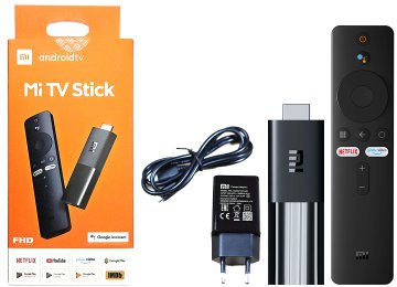 Reproductor Multimedia Xiaomi Mi Tv Stick Quadcore 1gb 8gb Control Remoto 2xaaa No Incluidas Android Tv 9 Yotube Netflix Prime Video Disney Flow - Incluye Cable Y Trafo 5v 1a