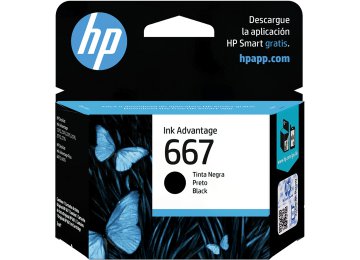Cartucho Hp 667 Negro 2ml 1275 2375 2376 2775 2776 6475 6476