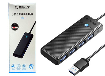 Hub Usb 4 Puertos 3.0 Orico Cable 15cm