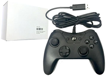 Joystick Hongson X1-166 D-014 Xbox One Pc Con Cable Xboxone Caja Generica Alternativo - No Tiene Conector Auricular