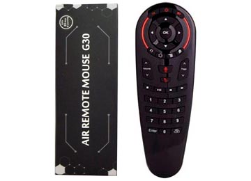 Control Remoto G30s Para Smart Tv Android Inalambrico 2.4ghz Giroscopio Retroiluminado