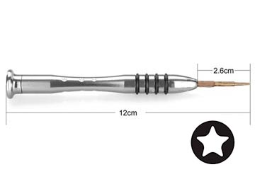 Destornillador Pentalobe 0.8mm Metalico Iphone 4 5 6 7 8 X Xs Xr 11