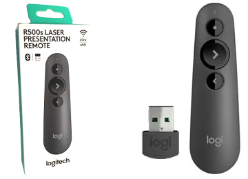 Puntero Presentador Digital Logitech R500 - Laser Rojo